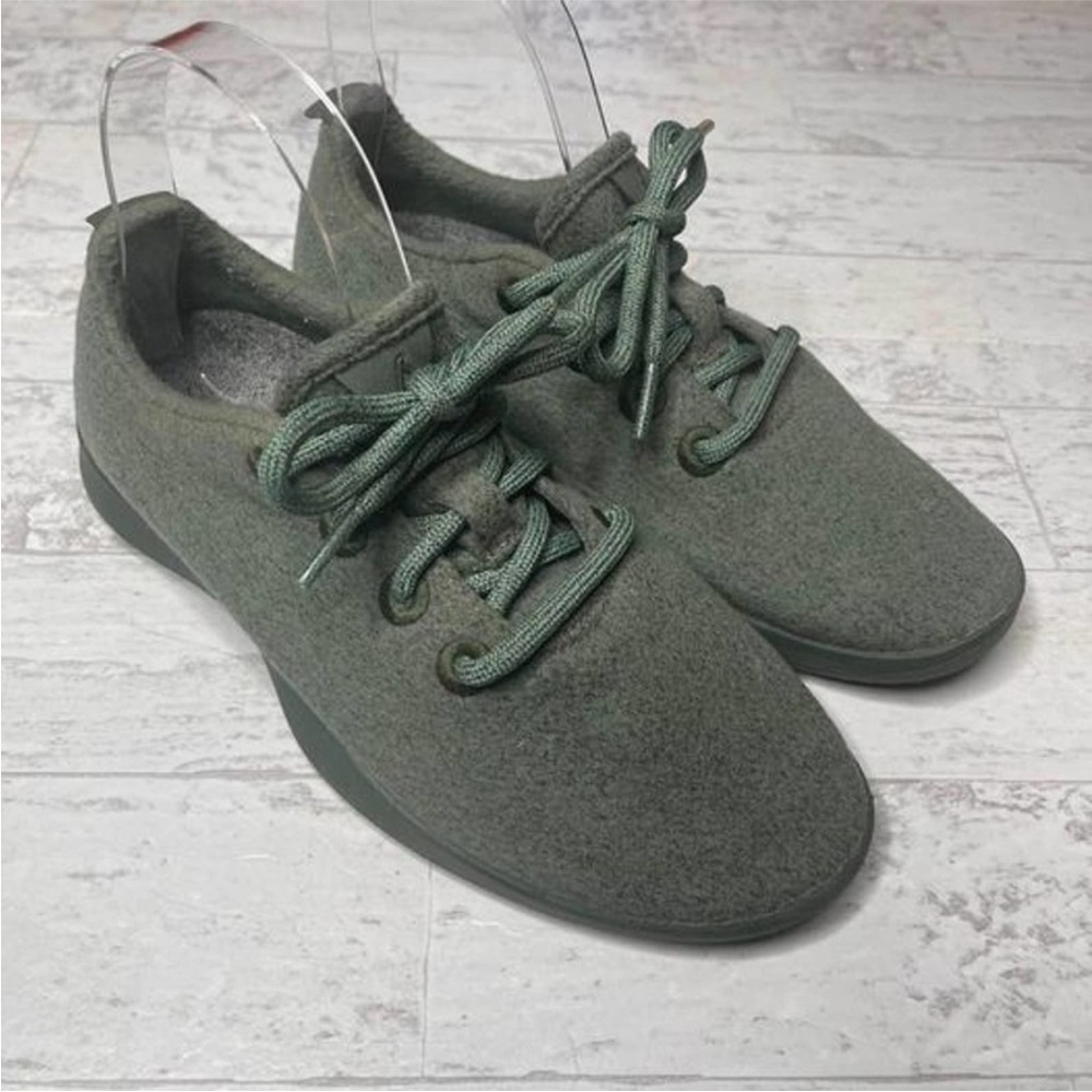 Allbirds Wool Runner Tuke Matcha Green Wool Runners Shoes Size W7